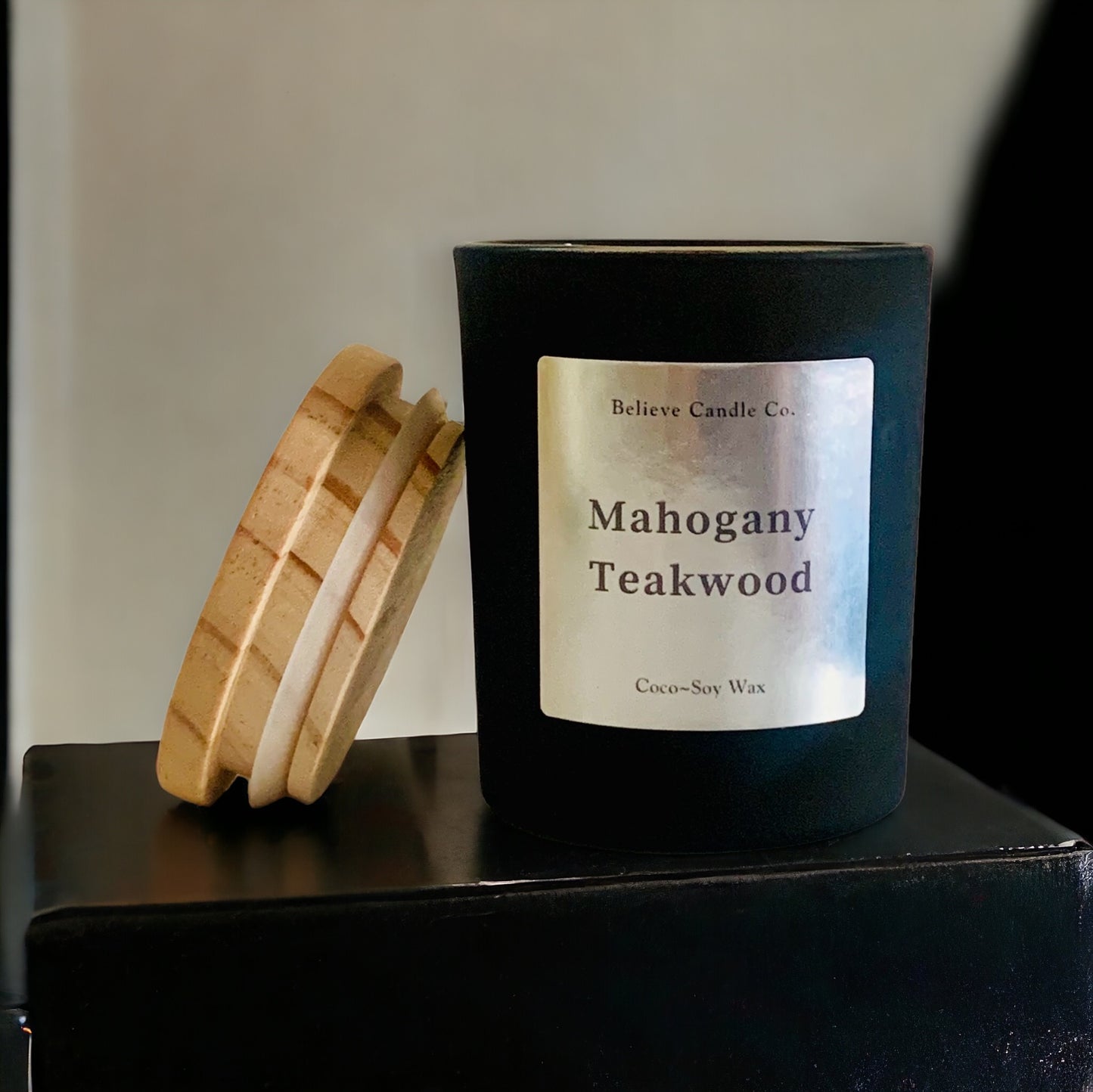 Mahogany Teakwood Candle
