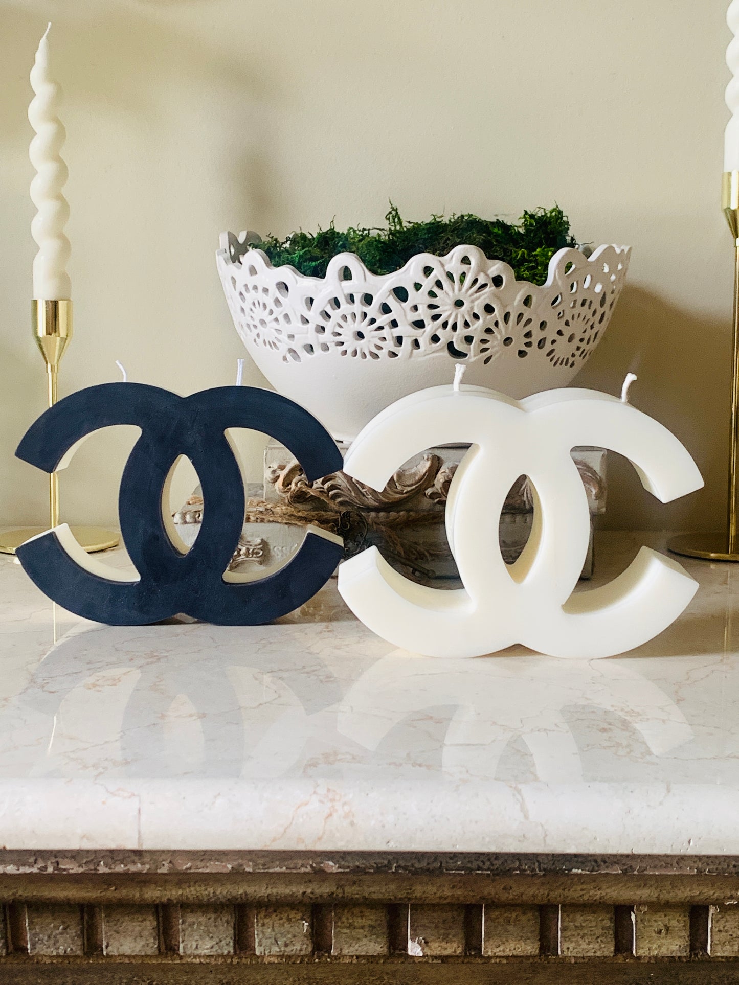 Luxury Inspired Logo Candle