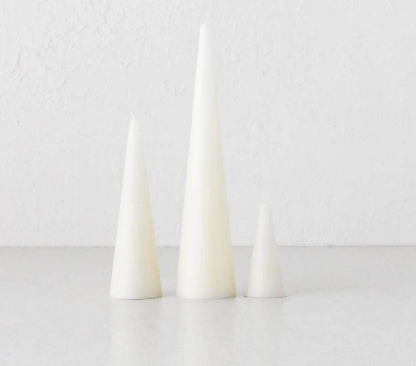 Cone Candle Set