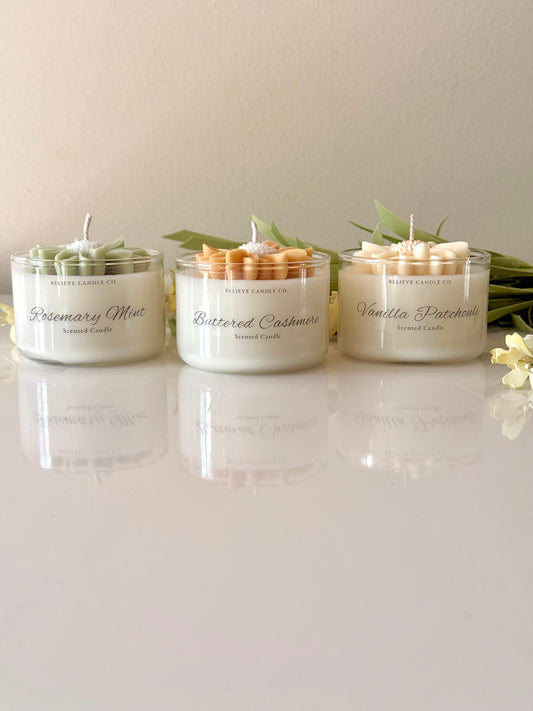 Mini Daisy Candles