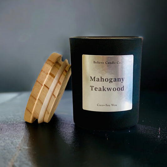 Mahogany Teakwood Candle