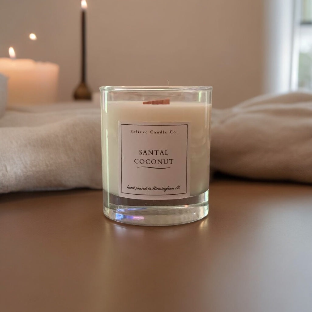 Santal and Coconut Candle
