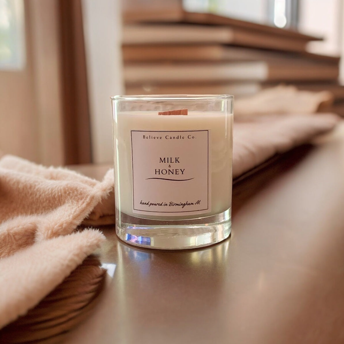 Milk and Honey Candle