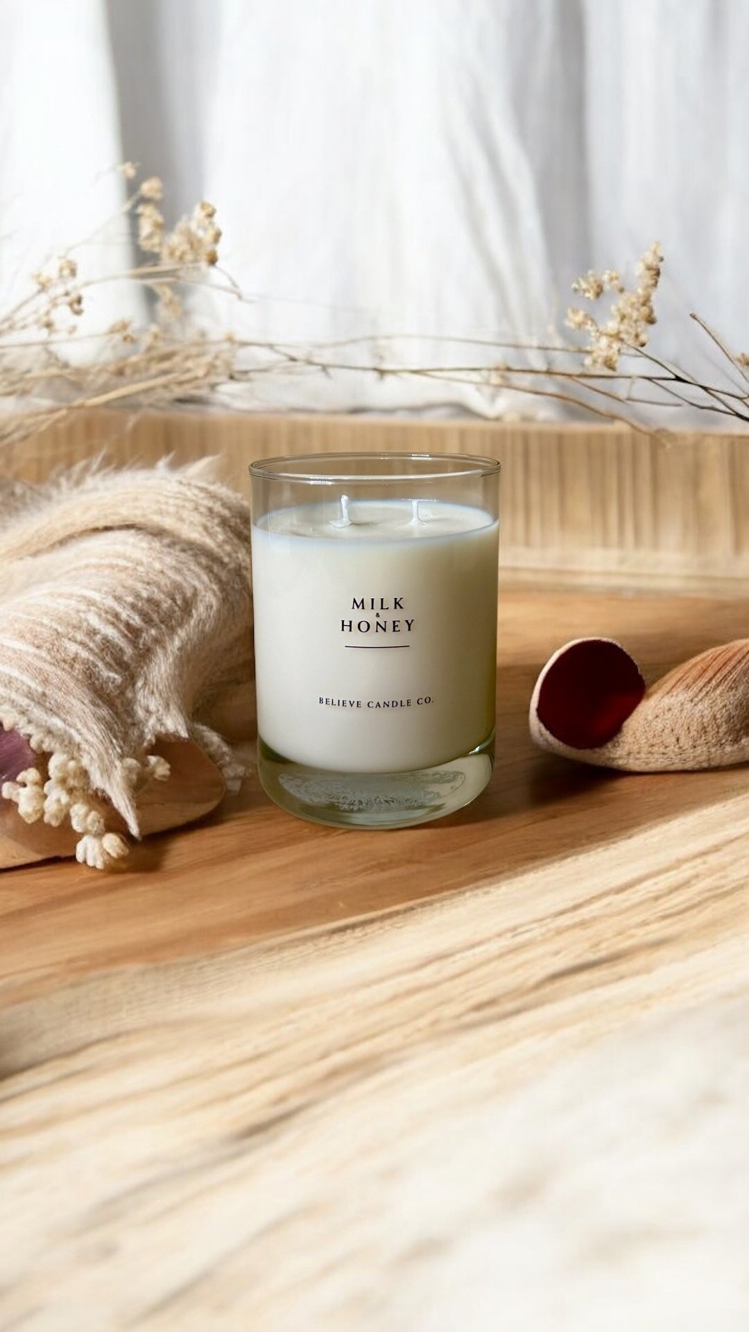 Milk and Honey Candle